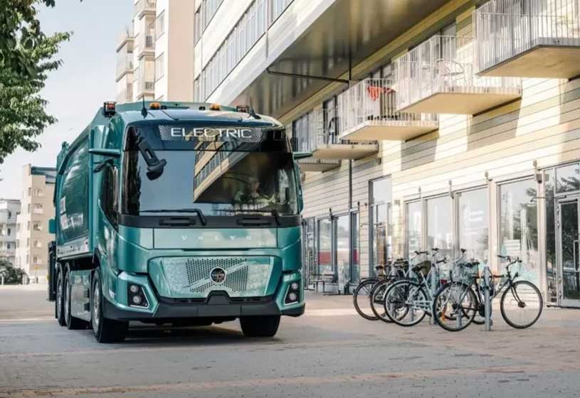 Volvo представляє першу виключно електричну вантажівку Volvo FM Low Entry