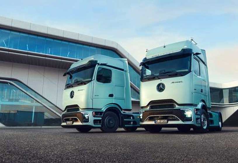 Новий Actros L від Mercedes-Benz Trucks із футуристичною кабіною ProCabin