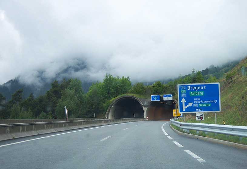 Тунель Arlberzki в Австрії буде закрито більш ніж на 7 місяців